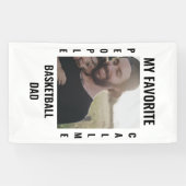 Banderoles Custom Sports père Sports mère modèle photo (Horizontal)