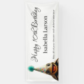 Banderoles Custom turtle party banner (Vertical)