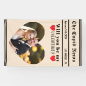 Banderoles Custom Valentines Day Gift Idea, Printable Will  (Horizontal)