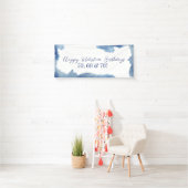 Banderoles Custom  WaterColor Banner (En situation)