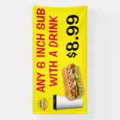 Banderoles Customiser N'Importe Quelle Sous De 6 Pouces Avec  (Verticale)