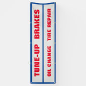 Banderoles Customiser Personnaliser la réparation automatique (Vertical)