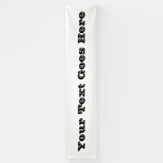 Banderoles Customisez-le ! (Vertical)