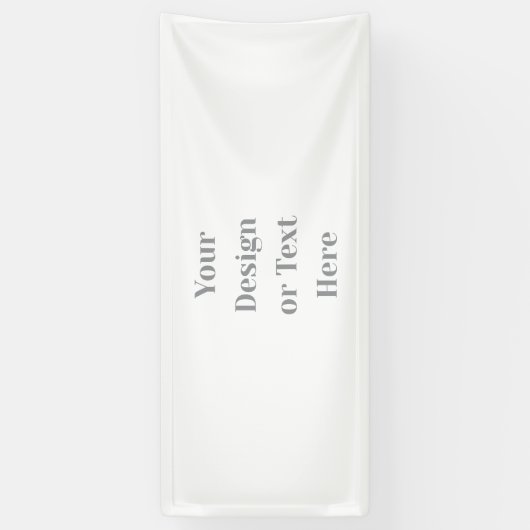 Banderoles Customizable Your Design or Text Here Personalized (Vertical)