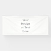 Banderoles Customizable Your Design or Text Here Personalized (Horizontal)