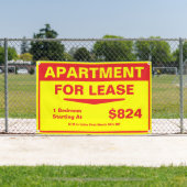 Banderoles Customize 1 2 3 Bedroom Apartments For Lease  (Insitu)