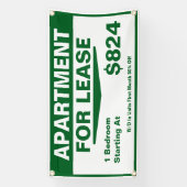 Banderoles Customize 1 2 3 Bedroom Apartments For Lease  (Verticale)