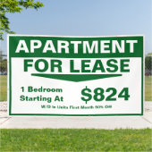 Banderoles Customize 1 2 3 Bedroom Apartments For Lease Large (Dehors)