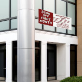 Banderoles Customize Detailed Apartments For Rent $500 Off Fi (Bâtiment extérieur)