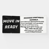 Banderoles Customize Detailed Apartments For Rent Move In Rea (Horizontal)
