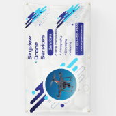 Banderoles Customize Drone Services Business Promotional  (Vertical)