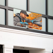 Banderoles Customize Gutter Cleaning Repair Service Fence (Bâtiment extérieur)