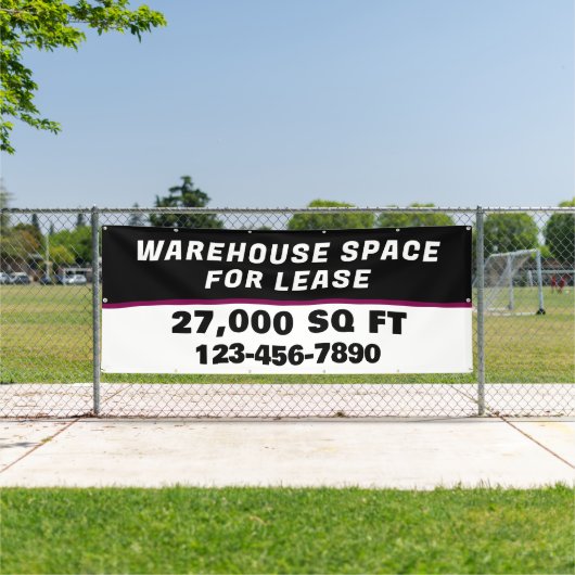 Banderoles Customize Warehouse Space For Lease Business (Insitu)