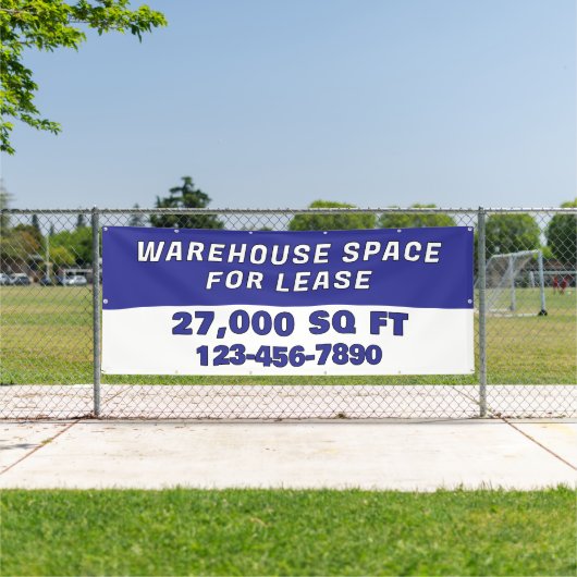 Banderoles Customize Warehouse Space For Lease Business (Insitu)