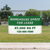 Banderoles Customize Warehouse Space For Lease Business (Insitu)