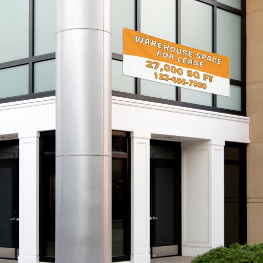 Banderoles Customize Warehouse Space For Lease Business (Bâtiment extérieur)