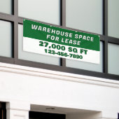 Banderoles Customize Warehouse Space For Lease Business (Bâtiment extérieur)