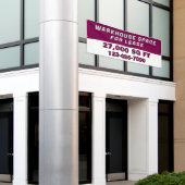 Banderoles Customize Warehouse Space For Lease Business (Bâtiment extérieur)