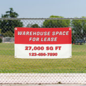 Banderoles Customize Warehouse Space For Lease Business (Insitu)