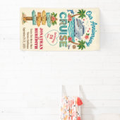 Banderoles Customized Anniversary Cruise Door (Insitu)