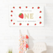 Banderoles Cute Berry doux minimum 1er anniversaire (En situation)
