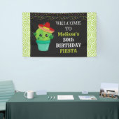 Banderoles Cute Cactus dans une fête d'anniversaire du Sombre (Salon professionnel)