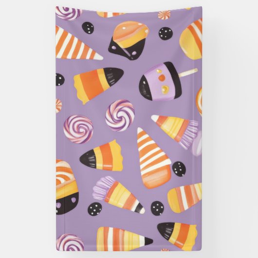 Banderoles Cute Motif Candycorn (Vertical)
