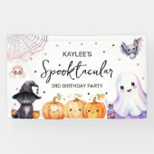 Banderoles Cute Spooktacular Anniversaire (Horizontal)