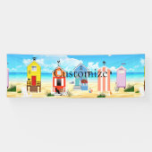 Banderoles Cute Tiny Beach Shacks Thunder_Cove (Horizontal)