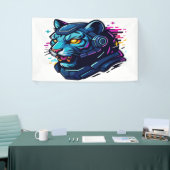 Banderoles Cyber Animaux - Créatures futuristes du Digita (Salon professionnel)