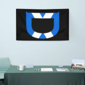 Banderoles D Monogramme superposé sur le drapeau écossais (v) (Salon professionnel)
