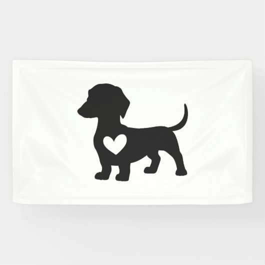 Banderoles Dachshund (Horizontal)