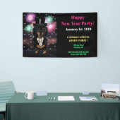 Banderoles Dachshund (Salon professionnel)