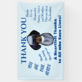 Banderoles Dachshund Doctor (Vertical)