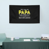 Banderoles Daddy Don Ils M'Appelent Papas (Salon professionnel)