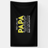 Banderoles Daddy Don Ils M'Appelent Papas (Vertical)