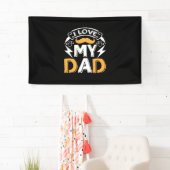 Banderoles Daddy Don J'Aime Mon Papa (En situation)