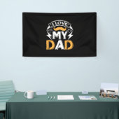 Banderoles Daddy Don J'Aime Mon Papa (Salon professionnel)