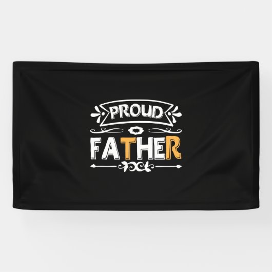 Banderoles Daddy Gift Fier Père (Horizontal)