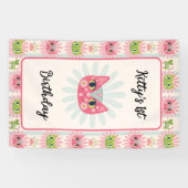 Banderoles Daisy Kitty Chat Anniversaire (Horizontal)