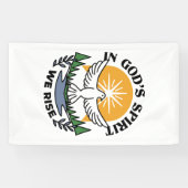 Banderoles Dans l’Esprit de Dieu, nous nous élevons - Foi et (Horizontal)