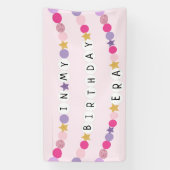 Banderoles Dans Mon Bracelet D'Amitié Fête D'Anniversaire (Verticale)