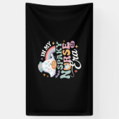 Banderoles Dans Mon Époque Éffrayante Infirmière Halloween Tr (Vertical)