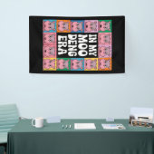 Banderoles Dans Mon ère Moo Deng Moo Deng Hippo Lover (Salon professionnel)