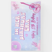 Banderoles Dans son anniversaire fête d'anniversaire (Vertical)