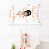 Banderoles Danse & Twirl, Princesse Ballerina avec Bow Annive (Insitu)