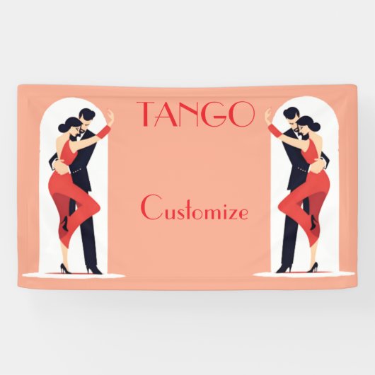Banderoles Danseurs de tango Thunder_Cove (Horizontal)