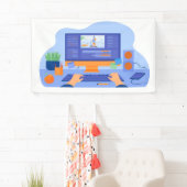 Banderoles de 91 cm x 152 cm (En situation)