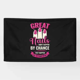 Banderoles De Grands Nails Se Produisent Par Nomination