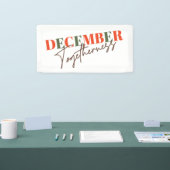 Banderoles Décembre Ensemble : Célébration de la saison (Salon professionnel)